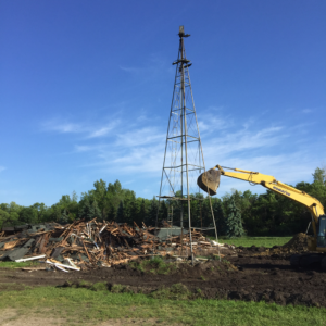 Farm Demolition - Lako Excavating - Arthur ND