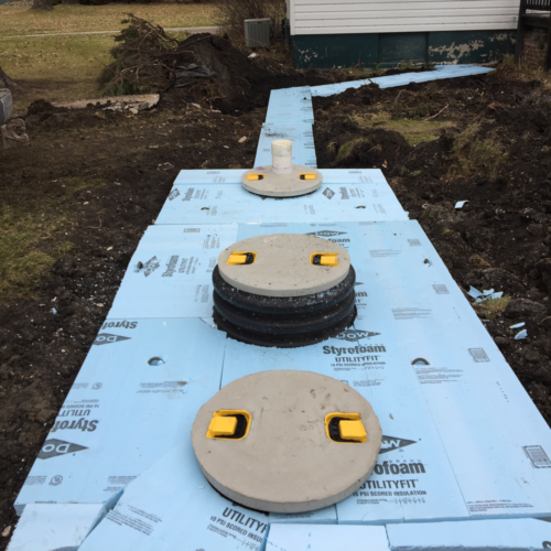 Septic Tank Install - Square - Lako Excavating - Arthur ND